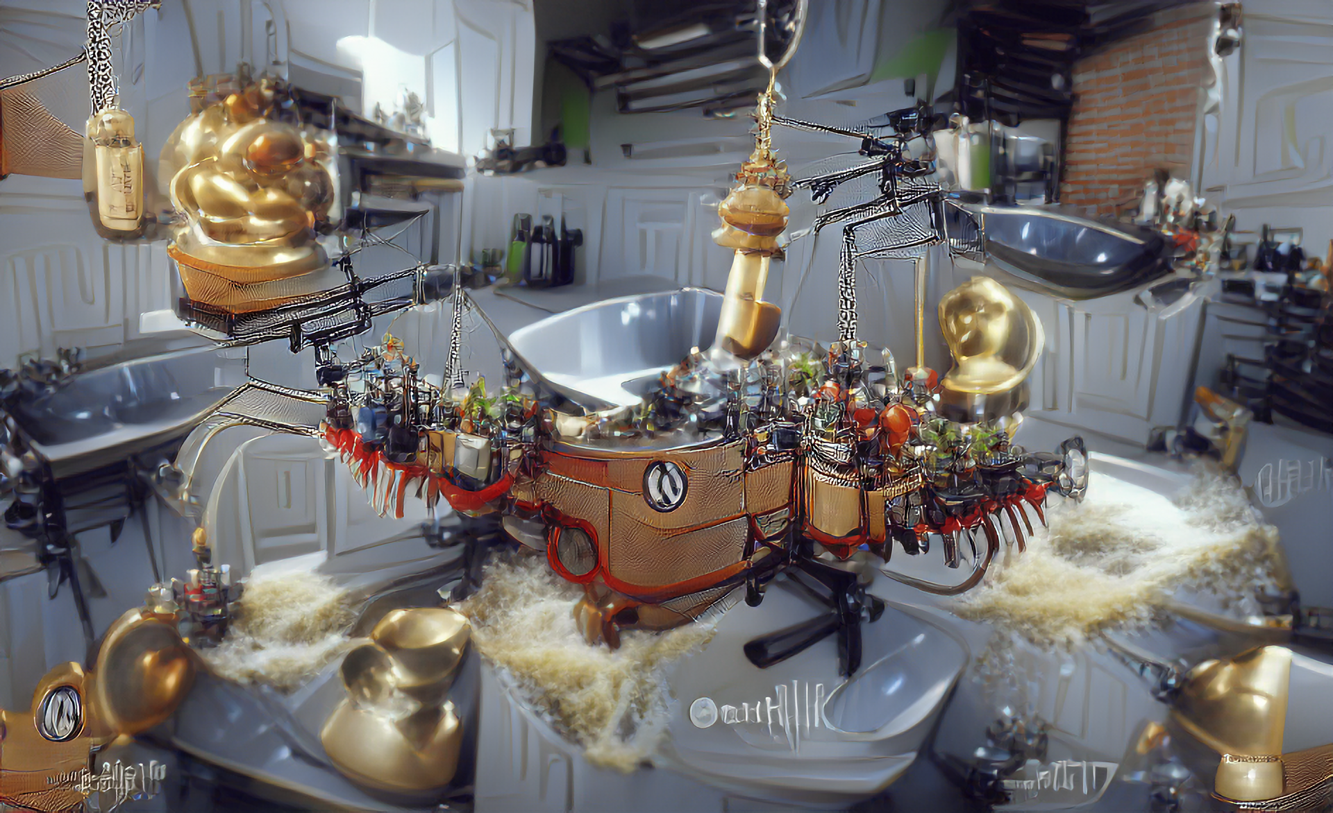 Another Crazy Contraption, With All the Bells and Whistles, and the Whole Kitchen Sink