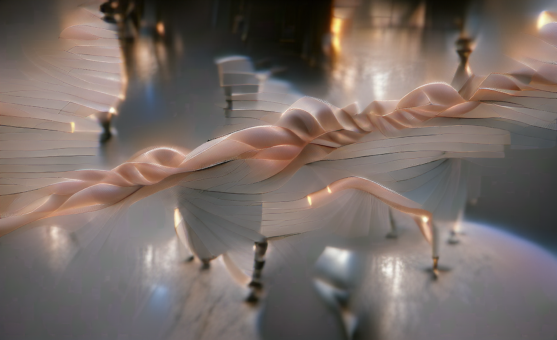 Elegant Ballerina Spine