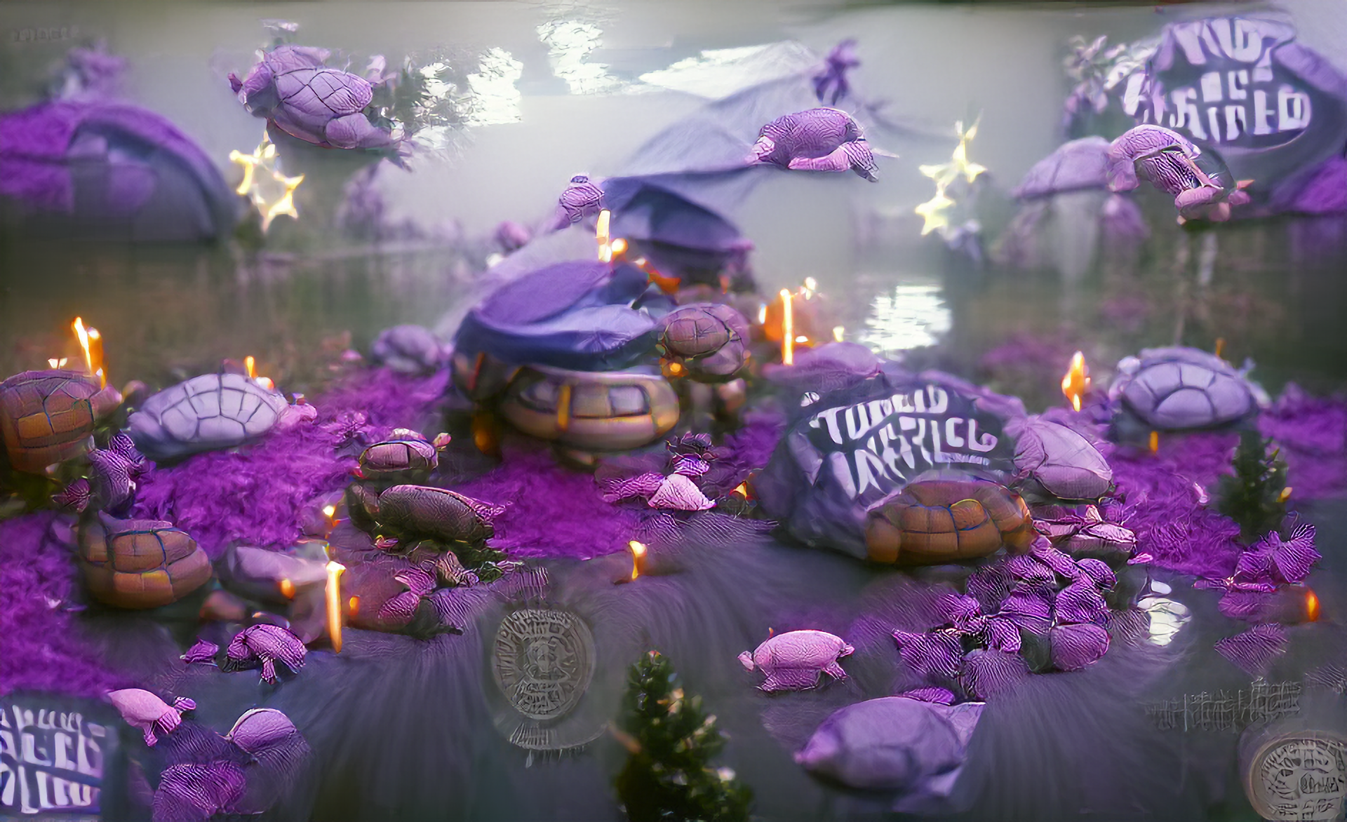 The Magical Land of Purple Turtles