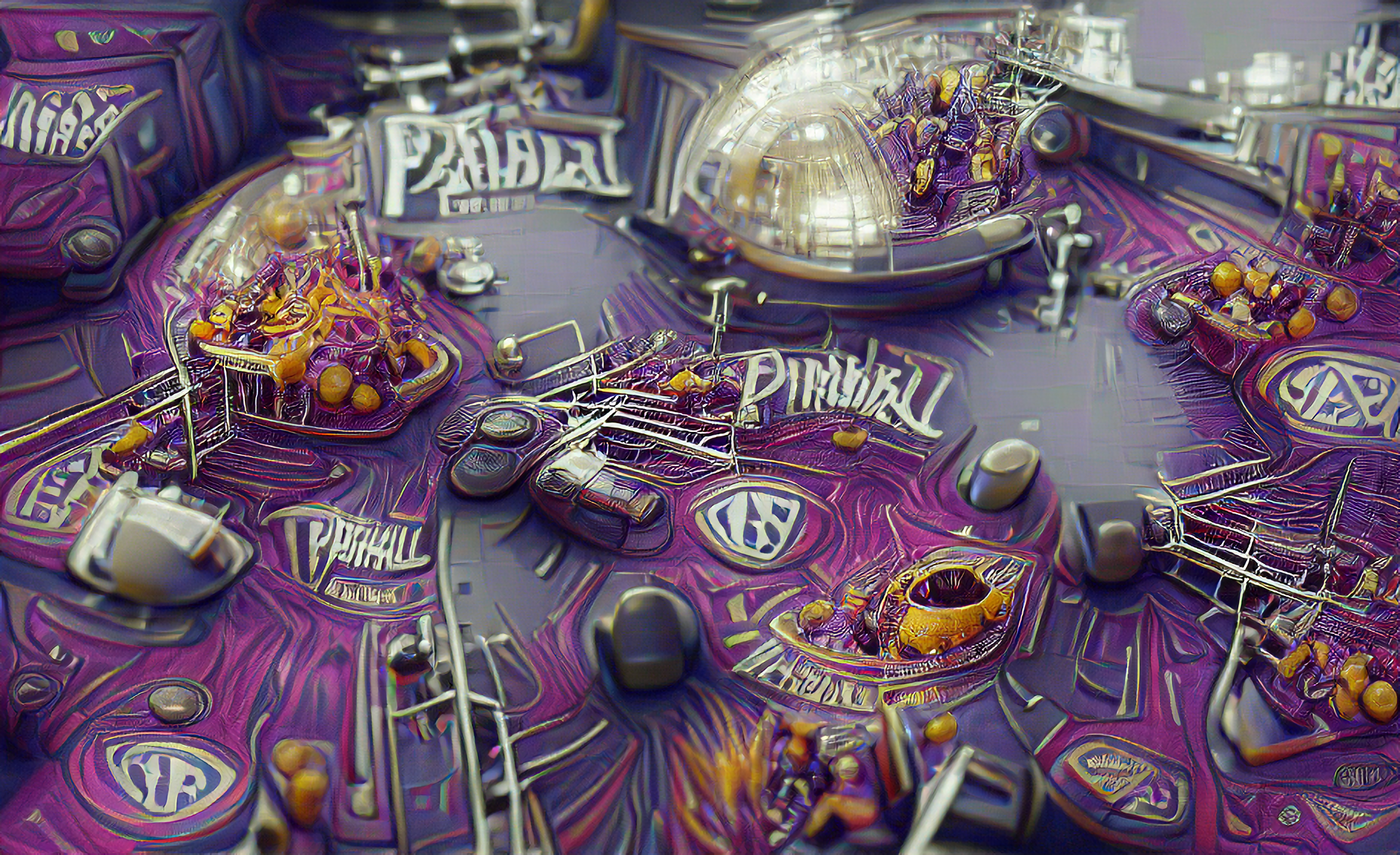 Purple Pinball Paradox