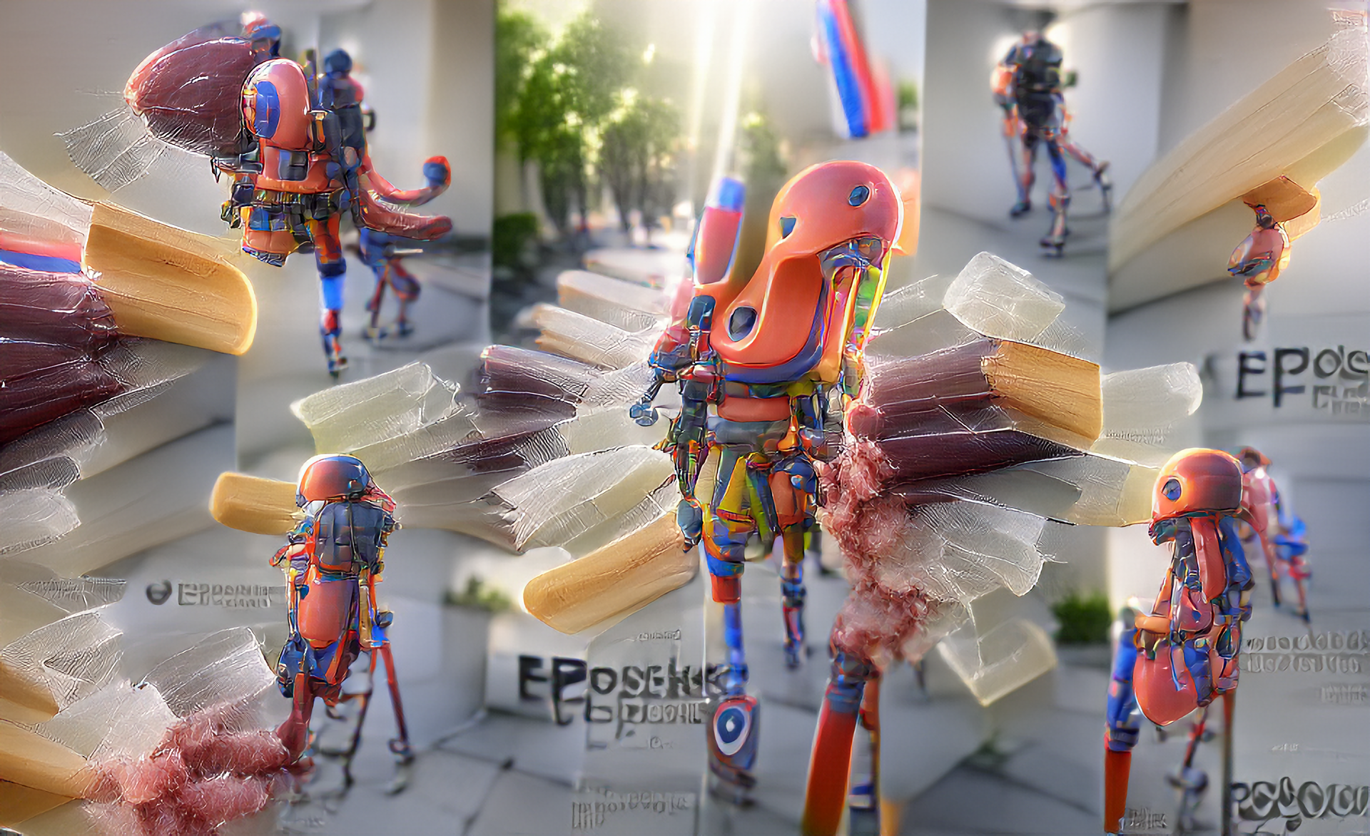 Popsicle Exoskeleton