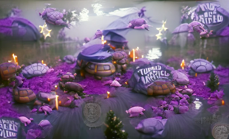 The Magical Land of Purple Turtles