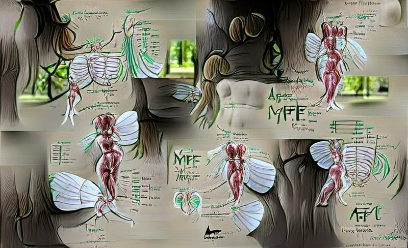 The Muscular and Skeletal Systems of a Common Tree Faerie