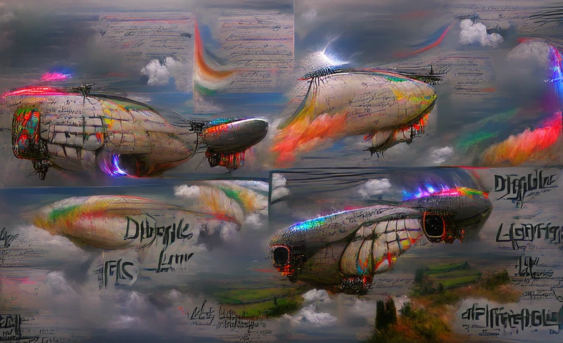 The Illegible Dirigible