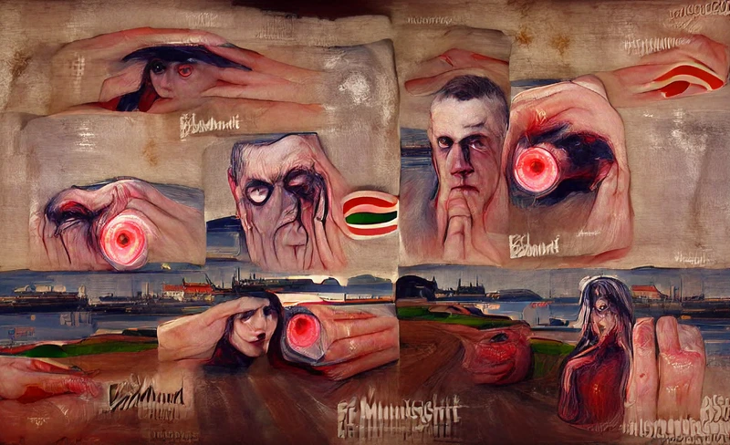Bloodshot Eyes and Bloodstained Hands