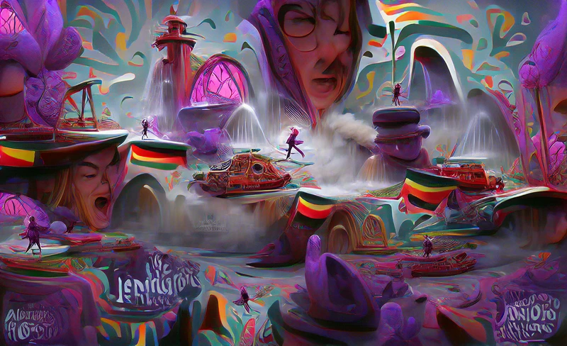 A Perilous Journey into Imagination Land