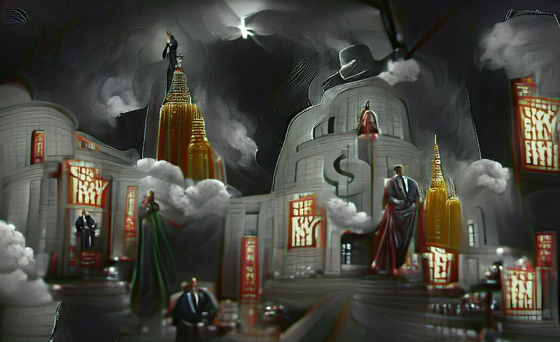 The Sky High Temple of Money and Power