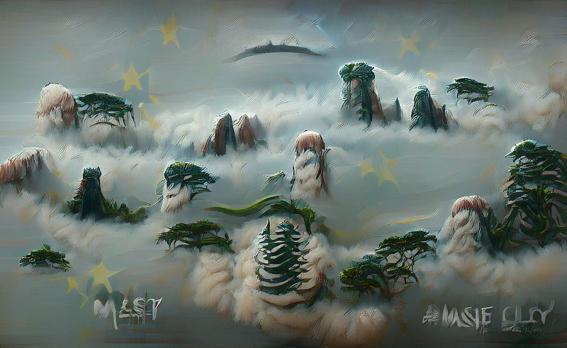Isle of Majesty, in Cloud Pine Forest
