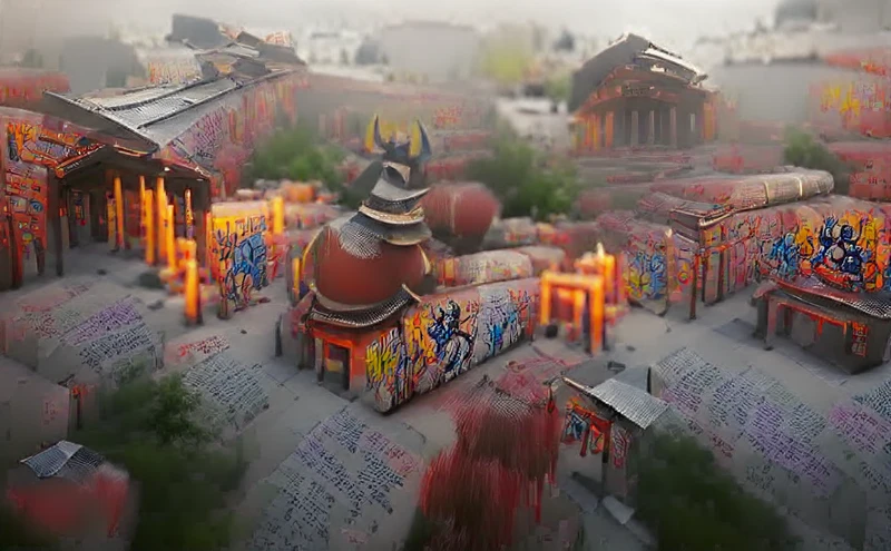 Magical Beijing Graffiti Temple