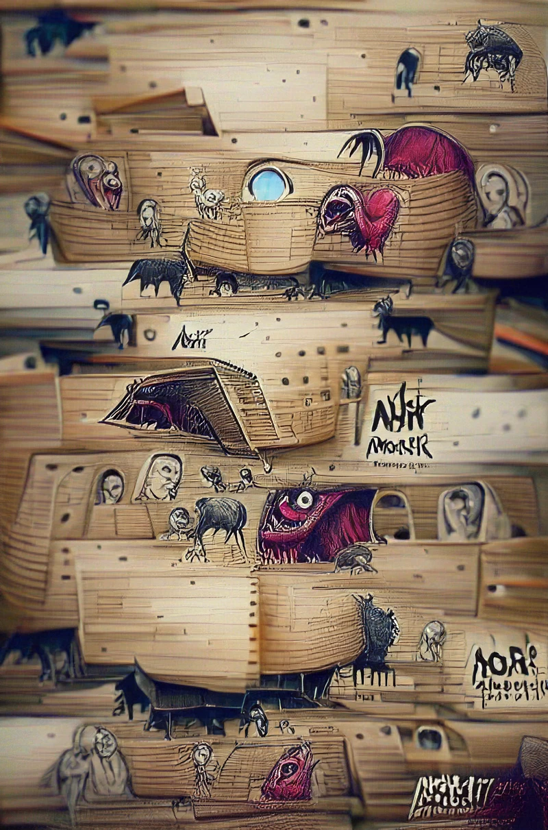 Noah's Horrible Ark of Misfit Monsters